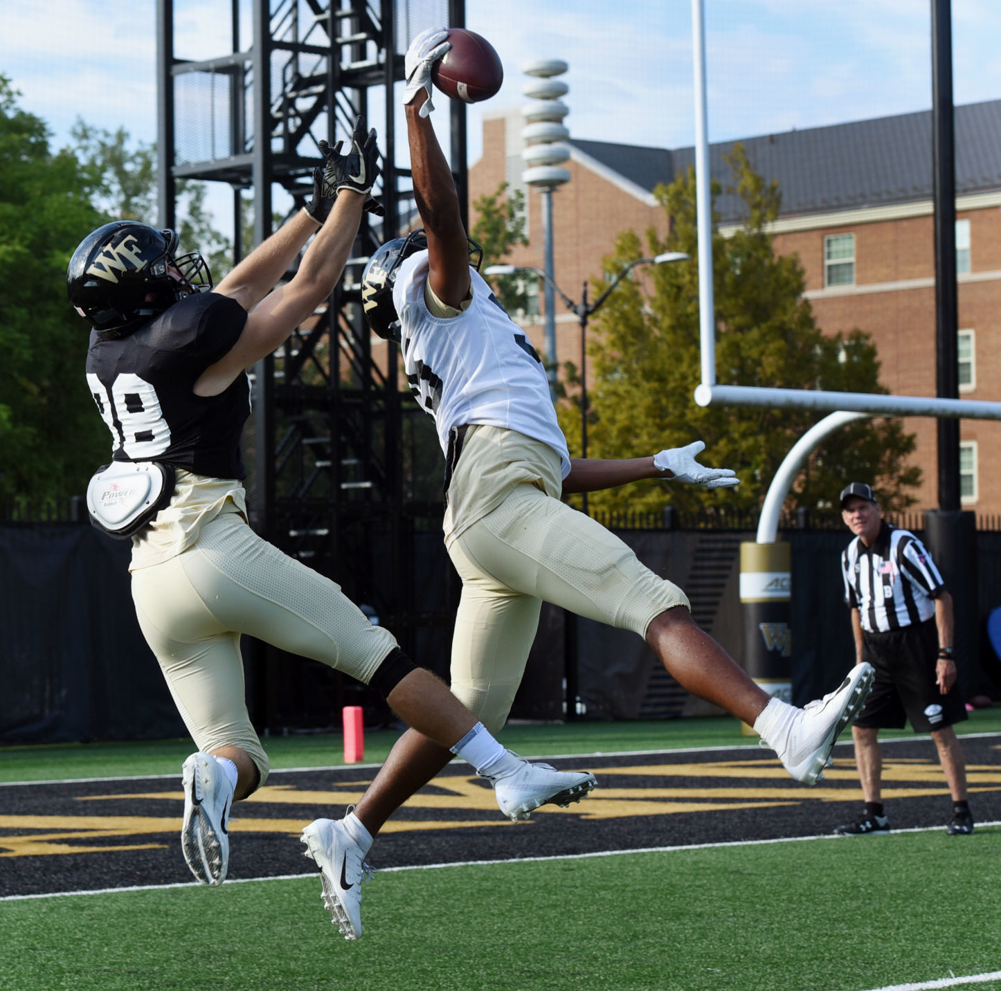 Wake Forest football practice